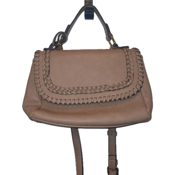Sole Society Pink Top Handle  Purse With Shoulder Cross Body Strap - Picture 1 of 12